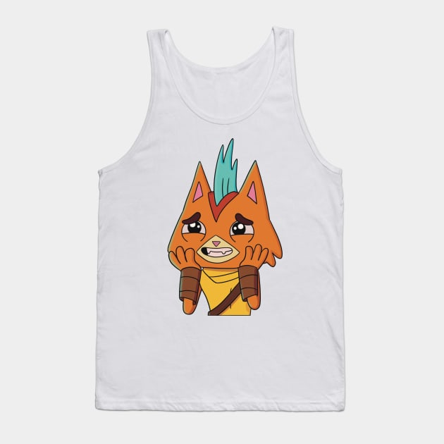 Little Cato Tank Top by Melisaura